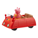 Mini Veículo E Figura Peppa Pig Veículo Weebles Carro 2329