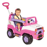 Mini Veículo Infantil C Som Passeio E Pedal Diipi Rosa