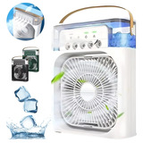 Mini Ventilador Climatizador Portátil Ar Umidificador Água
