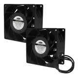 Mini Ventilador Cooler Fan 80x38mm 8cm Rolamento 5000rpm 2un