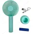 Mini Ventilador De Mão Portátil Recarregável Para Extensão Cor Azul