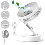 Mini Ventilador Mesa Portatil Silencioso Potente Dobravel