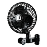 Mini Ventilador Oscilante Leds Indoor Cultivo Grow Estufa