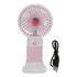 Mini Ventilador Portátil Cartoon Strawberry Look Usb Chargin