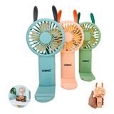 Mini Ventilador Portátil De Mão A Bateria Usb Recarregável
