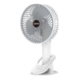 Mini Ventilador Portátil Recarregável De Uso Prático Estrutura Branco Pás Branco Diâmetro 16 Material Das Pás Plástico Quantidade De Pás 3 127 220v