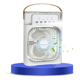 Mini Ventilador Umidificado Ar Condicionado De Mesa Por Gelo