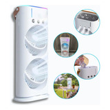 Mini Ventilador Umidificador Duplo