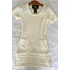  Mini Vestido Perola Tricot Com Bolsinhos Tam 38