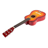Mini Violão Acústico Infantil Cordas Aço Brinquedo Criança