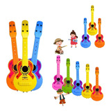 Mini Violão Infantil Acústico Crianças Brinquedo De Plástico