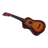 Mini Violão Infantil Madeira Cordas De Aço Hoyle Color