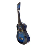 Mini Violão Infantil Madeira Cordas De Aço Hoyle Color