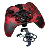 Mini Volante Controle Xbox One X S Jogos Corrida Preto Carro