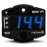 Mini Voltimetro Digital Vt Stetsom Azul Som Modulo Bateria