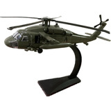 Miniatuara Helicóptero Militar Uh 60 Black Hawk Die Cast