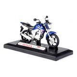 Miniatura - 1:18 - Moto Honda Cg Titan 150 Azul - California