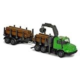 Miniatura 1 110 Caminhão Mercedes Benz Madeireiro Trailer Majorette