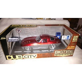 Miniatura 1 18 Corvette Stingray 1963 Vermelho Jada Toys Nov