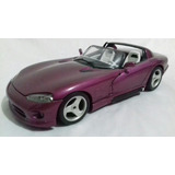 Miniatura 1/18 Viper Rt10 Burago-custom