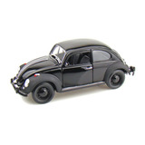 Miniatura 1/18 Volkswagen Fusca 1967 Black Bandit
