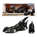 Miniatura 1 24 Batmobile Com Boneco Batman Forever Batmóvel