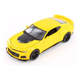 Miniatura 1 24 Chevrolet Camaro Zl 1 2017 Amarelo Maisto