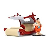 Miniatura 1/32 Flintmobile Carro Dos Flintstones Com Boneco Fred