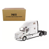 Miniatura 1 50 Caminhão Peterbilt 579 Diecast Masters Cor Branco