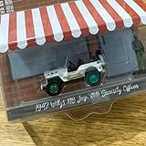 Miniatura - 1:64-1942 Willys Mb Jeep With Un Security Officer - The Hobby Shop 11 - Greenmachine Greenlight