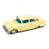 Miniatura 1 64 1955 Chevy 210 Amarelo Storage Tin