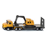 Miniatura 1 87 Caminhão Plataforma E Escavadeira Hidráulica