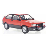 Miniatura 1990 Vw Gol Gts Vermelho California Classics 1 24