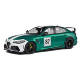 Miniatura Alfa Romeo Giulia Gta M 87 1973 2021 1 18 Solido Cor Verde