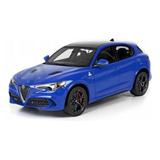 Miniatura Alfa Romeo Stevio Azul Burago 1 24