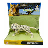 Miniatura Animal Tigre Branco