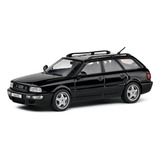 Miniatura Audi Rs2 Avant Performance Porsche 1995 Preto 1 43 Solido