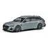 Miniatura Audi Rs6-r Avant (c8) Abt 2022 Nardo Grey 1:43 Solido