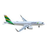 Miniatura Avião 1 400 Phoenix Model Latam Brasil A320neo