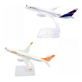 Miniatura Avião Aeronave De Metal Gol + Avião Latam Promoção