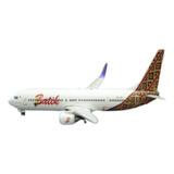 Miniatura Avião Boeing 737 800 Batik Air
