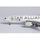 Miniatura Avião Boeing 777-200 United Airlines Star Alliance