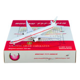 Miniatura Avião Boeing 777 300er Emirates 1 400 Phoenix