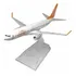 Miniatura Avião Boieng 737 Gol Airlines 16cm Metal