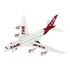 Miniatura Avião De Fricção Com Luz E Som De Metal