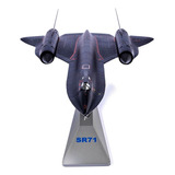 Miniatura Avião De Metal Sr 71 Blackbird Grande Escala 1 72