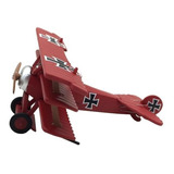 Miniatura Avião Fokker Dr.i Triplano Lendário Barão Vermelho