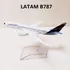 Miniatura Avião Latam Lan Boeing Airbus Coleção Em Metal