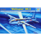Miniatura Avião Vickers Wellington Mk X Kit Trumpeter 1 72