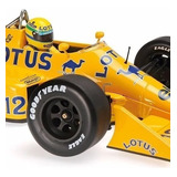 Miniatura Ayrton Senna Lotus 99t 1987